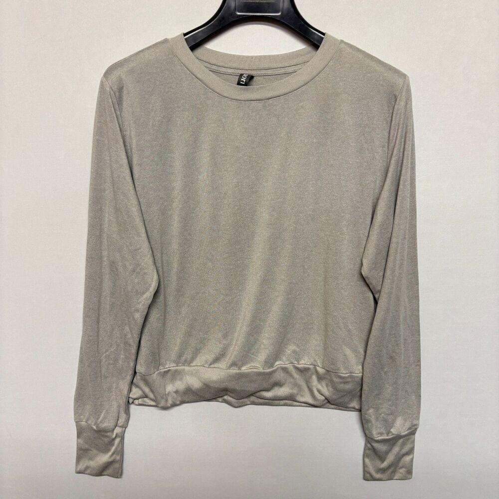 Vuori Women Daydream Crew Top Size Large Performance Active VW133 D137 -25